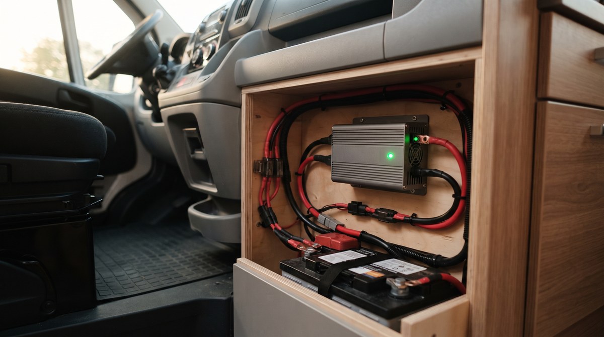 Ladebooster fürs Wohnmobil und Bordstromanlage