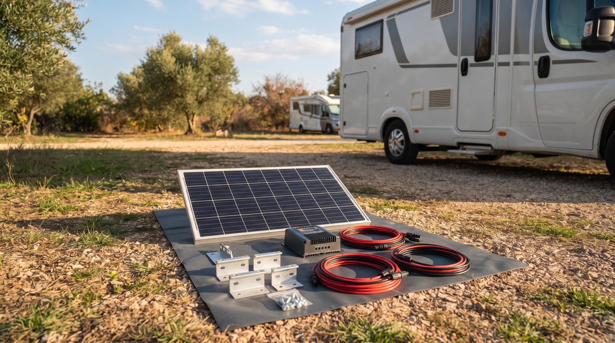 Solar-Komplettset für Wohnmobil