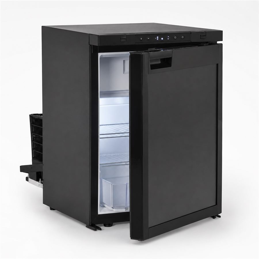 Carbest LR40L Wohnmobil-Kompressor-Kühlschrank mit geöffneter Fronttür